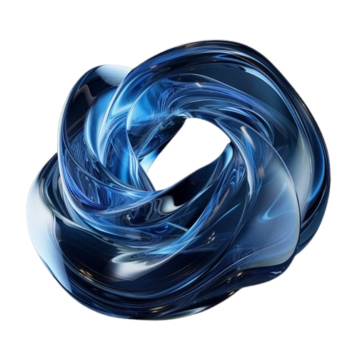 Glass Knot Top Left